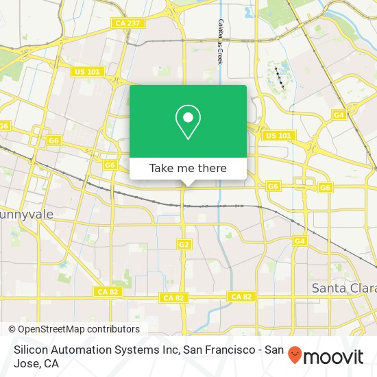 Mapa de Silicon Automation Systems Inc