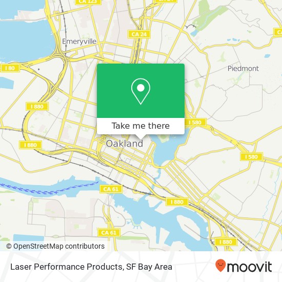 Laser Performance Products map