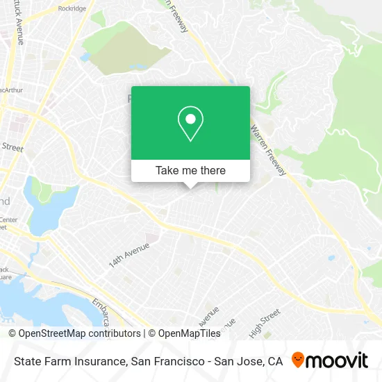 State Farm Insurance map