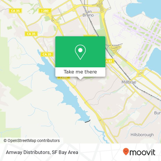 Amway Distributors map