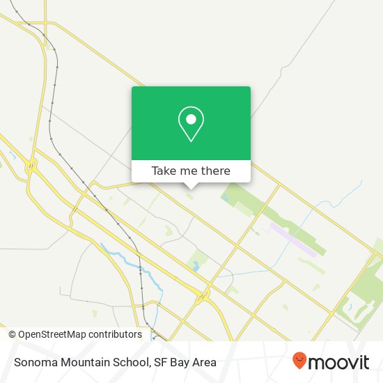 Sonoma Mountain School map