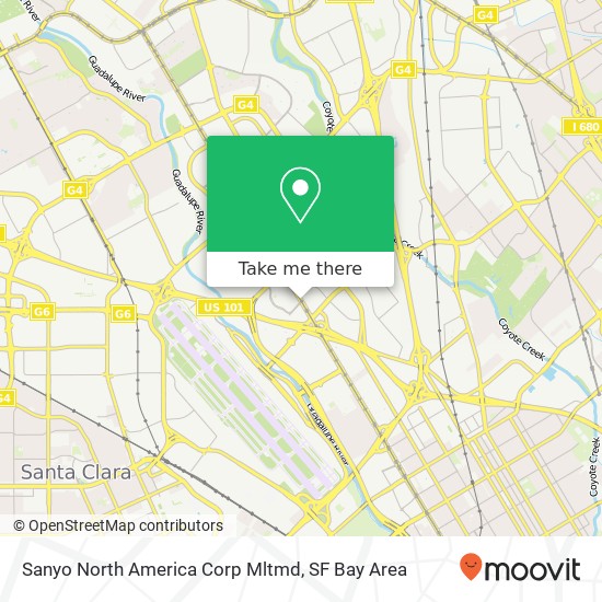 Mapa de Sanyo North America Corp Mltmd