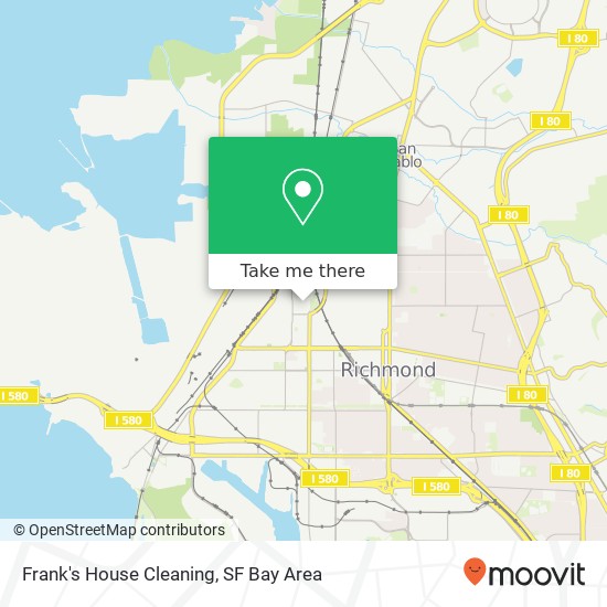 Frank's House Cleaning map