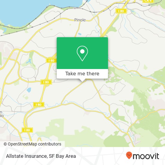 Allstate Insurance map