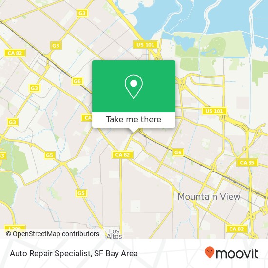 Mapa de Auto Repair Specialist