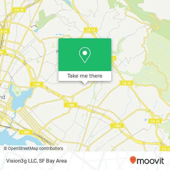 Vision3g LLC map