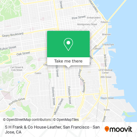 Mapa de S H Frank & Co House-Leather
