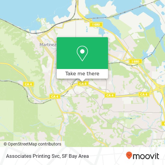 Mapa de Associates Printing Svc