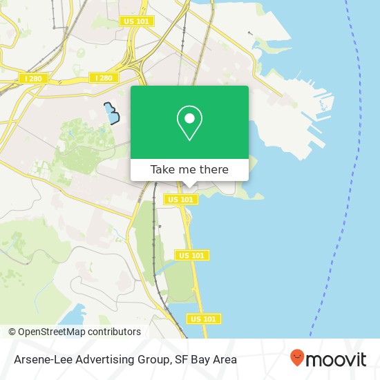 Arsene-Lee Advertising Group map