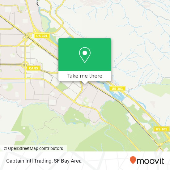 Captain Intl Trading map