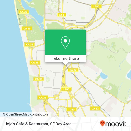 Jojo's Cafe & Restaurant map