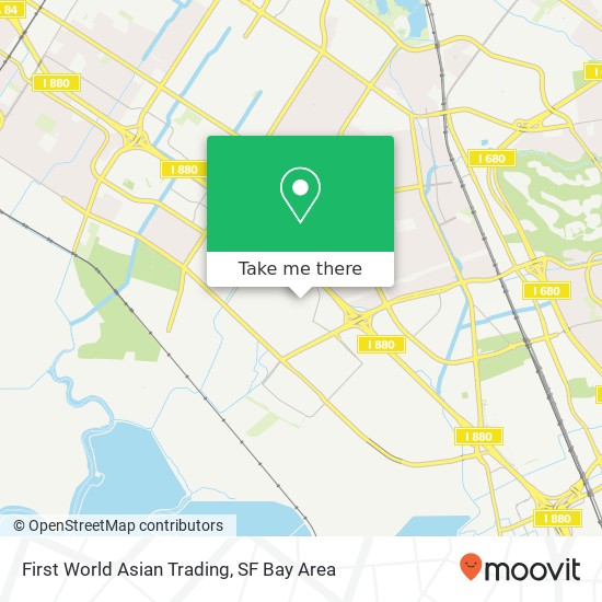 First World Asian Trading map