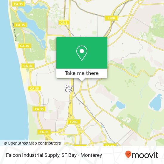 Falcon Industrial Supply map
