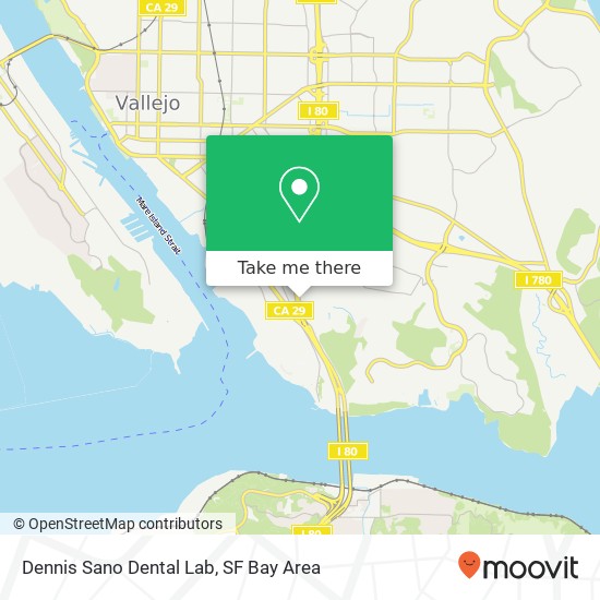 Dennis Sano Dental Lab map