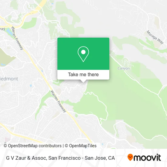 G V Zaur & Assoc map