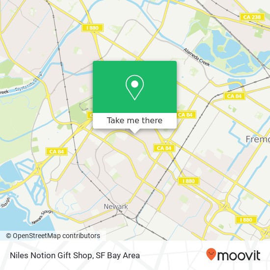 Mapa de Niles Notion Gift Shop