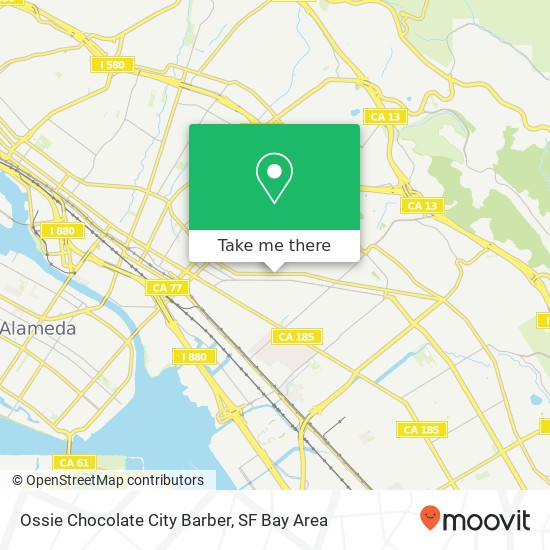 Ossie Chocolate City Barber map