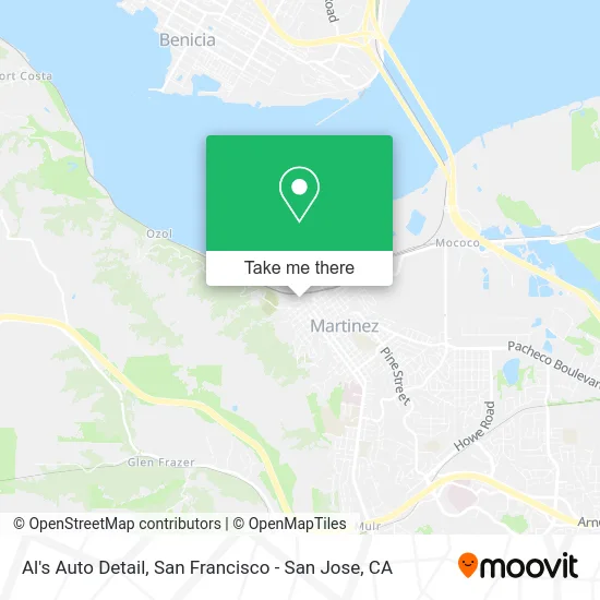 Al's Auto Detail map