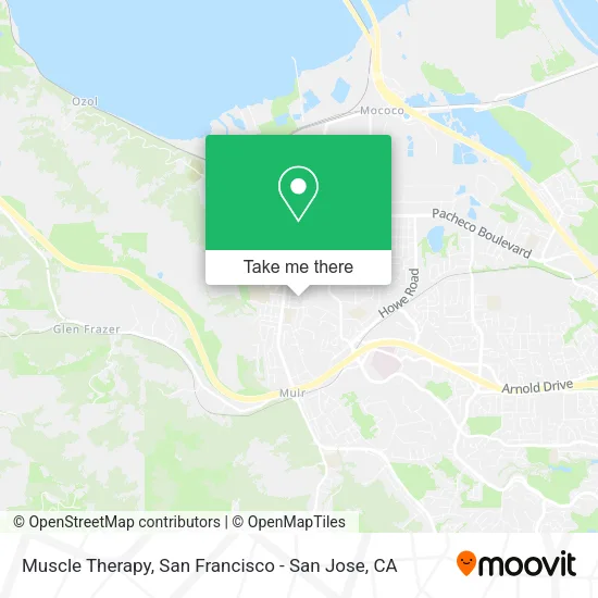 Mapa de Muscle Therapy