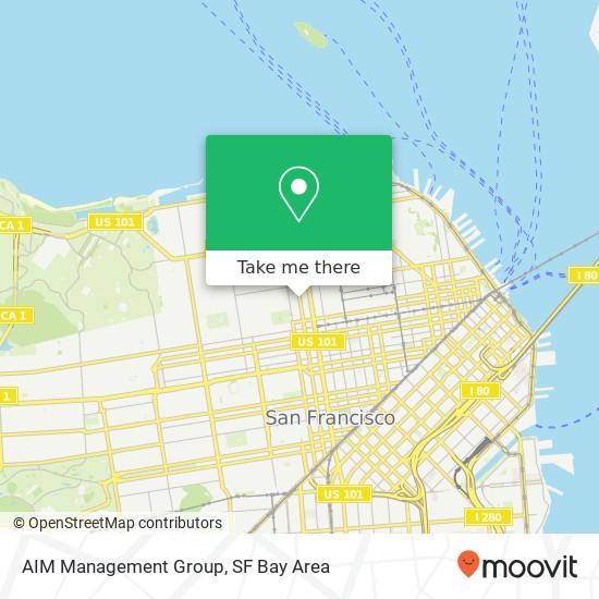AIM Management Group map