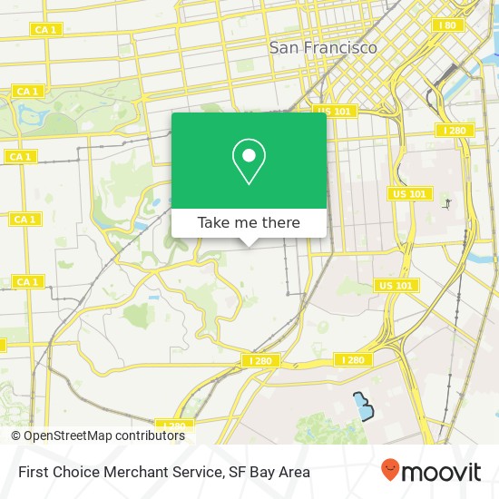 Mapa de First Choice Merchant Service