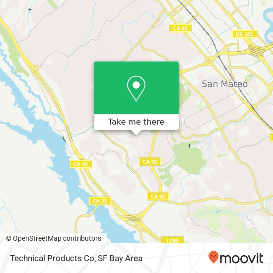 Technical Products Co map