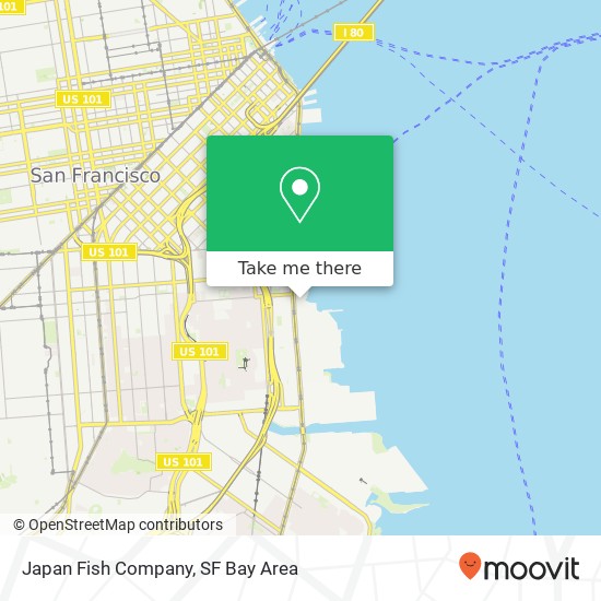 Japan Fish Company map