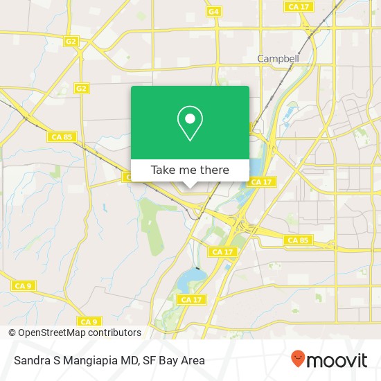 Sandra S Mangiapia MD map