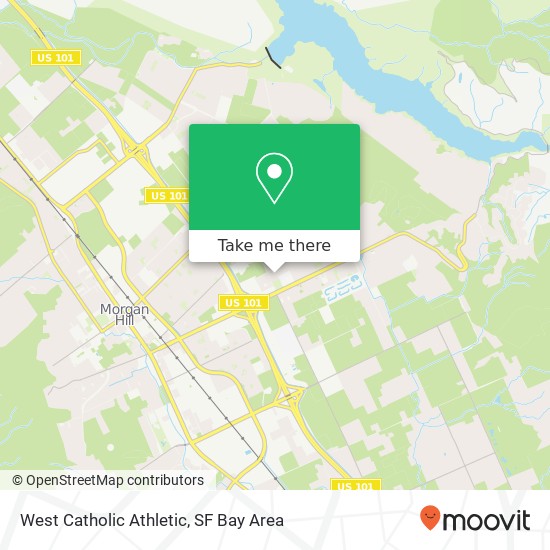 Mapa de West Catholic Athletic