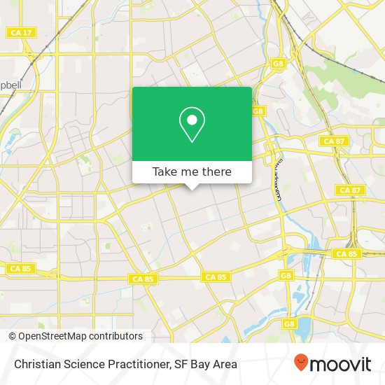 Mapa de Christian Science Practitioner