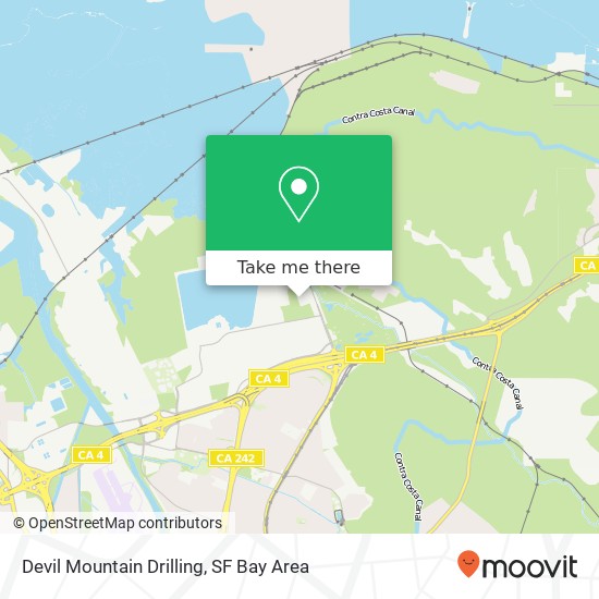 Devil Mountain Drilling map