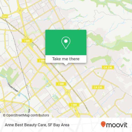 Anne Best Beauty Care map