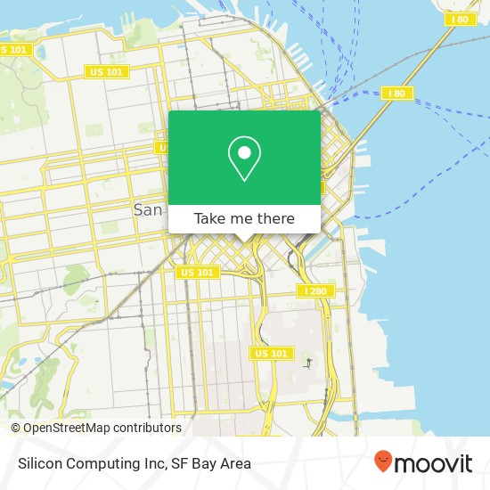 Mapa de Silicon Computing  Inc