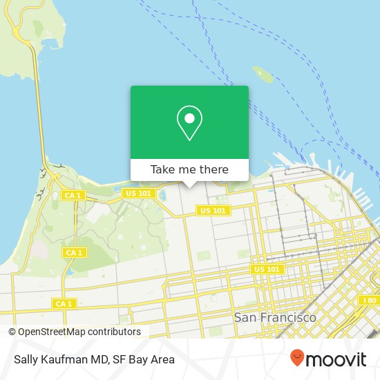 Sally Kaufman MD map