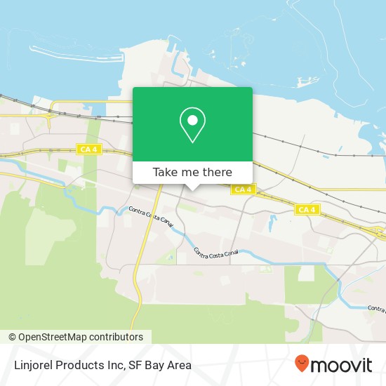 Linjorel Products Inc map