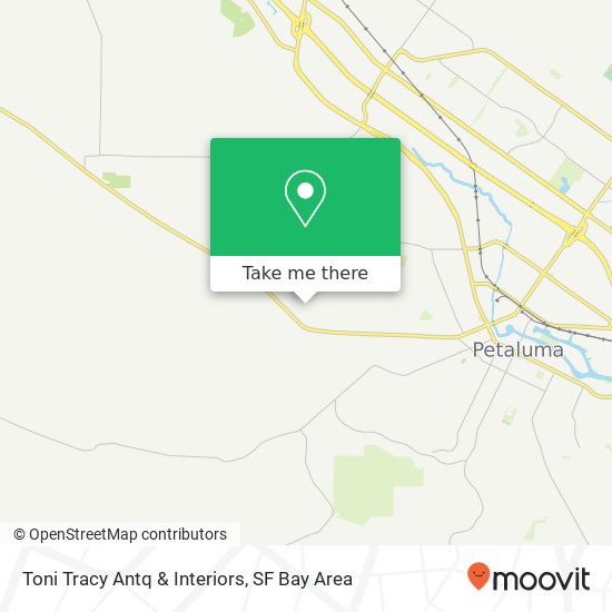 Toni Tracy Antq & Interiors map