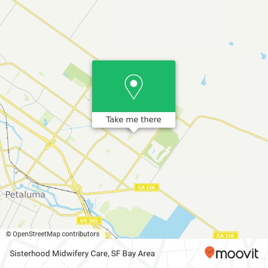 Sisterhood Midwifery Care map