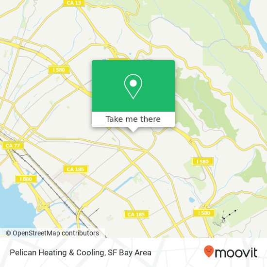 Mapa de Pelican Heating & Cooling