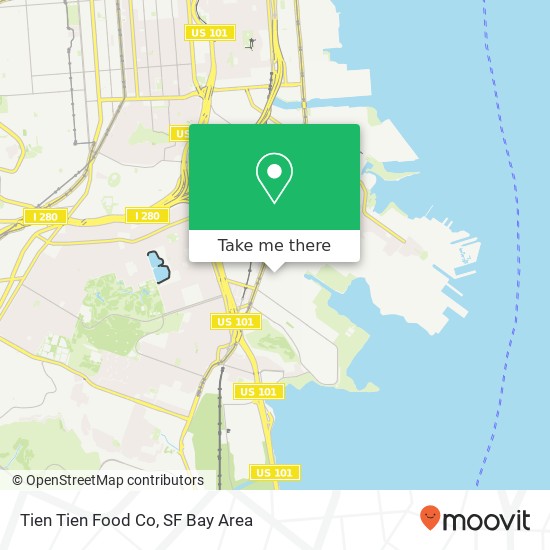 Tien Tien Food Co map