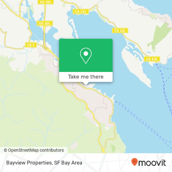 Bayview Properties map