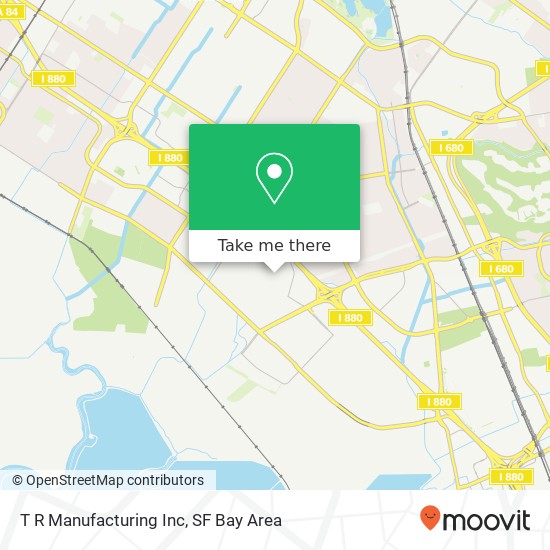 T R Manufacturing Inc map