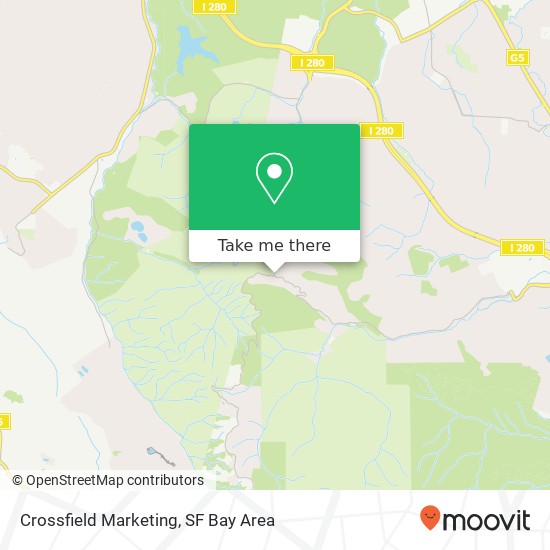 Mapa de Crossfield Marketing