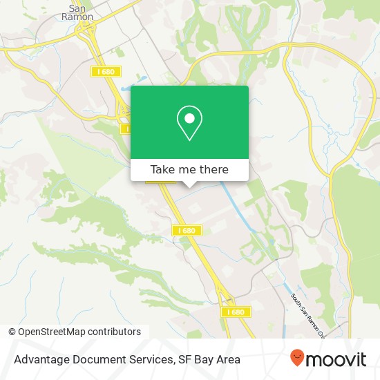 Advantage Document Services map