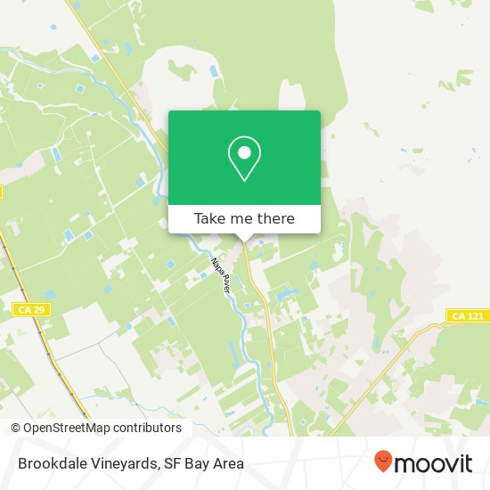 Mapa de Brookdale Vineyards