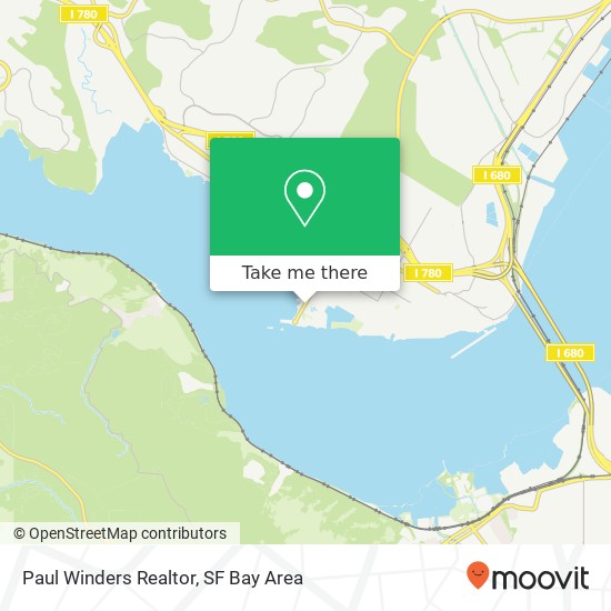 Paul Winders Realtor map