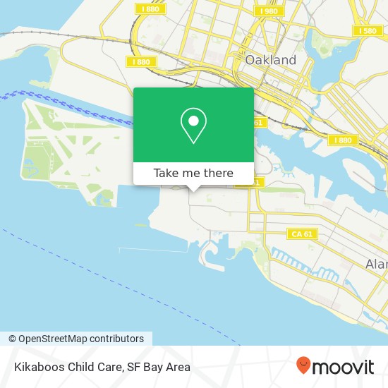 Kikaboos Child Care map