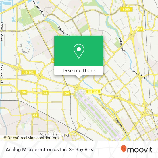 Mapa de Analog Microelectronics Inc