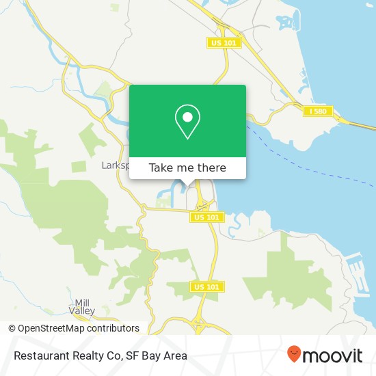 Mapa de Restaurant Realty Co