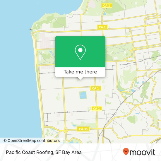 Mapa de Pacific Coast Roofing