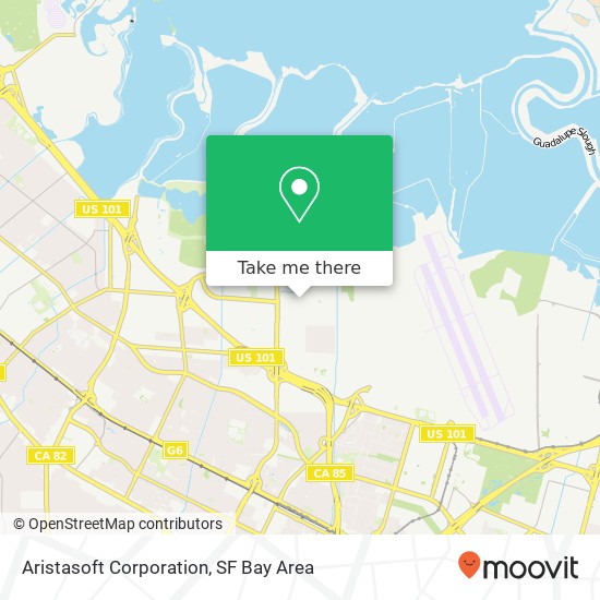 Aristasoft Corporation map